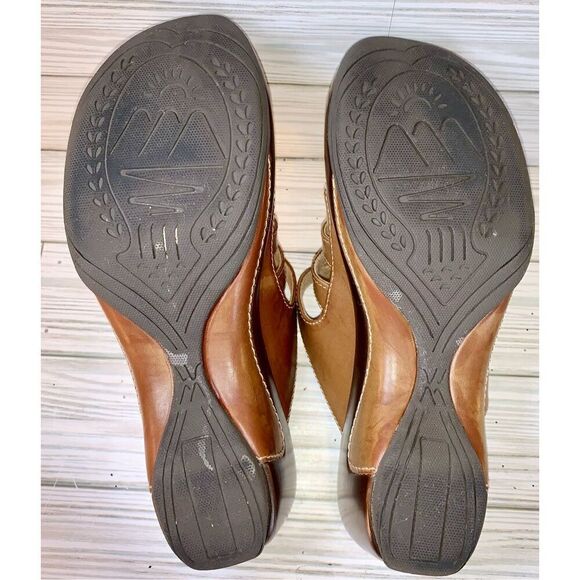 Rialto Brown Sugar Valencia Comfort Clog S:8.5 - Picture 9 of 10